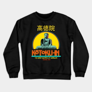 The Great Buddha of Kamakura Crewneck Sweatshirt